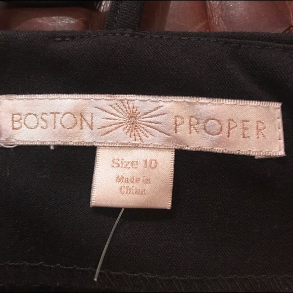Gorgeous Sz 10 Stretchy “little black dress” by Boston Proper. Very flattering! - Picture 5 of 5